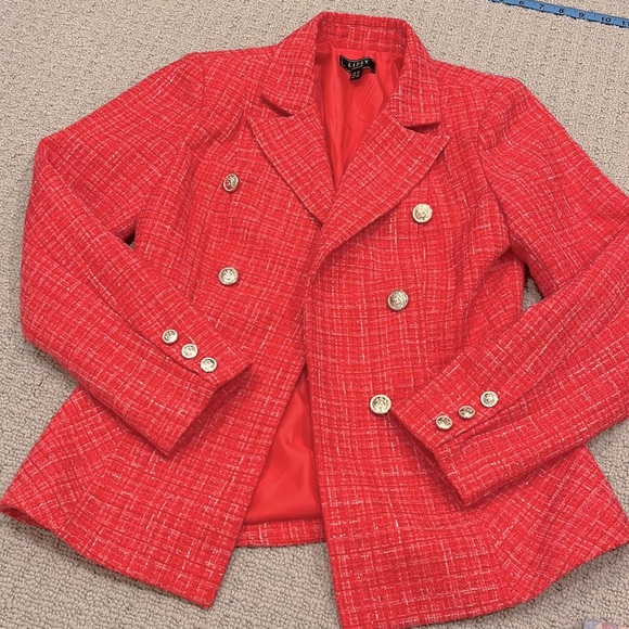 Lipsy Jackets & Coats Nwot Lipsy London Tweed Jacket Blazer Poshmark